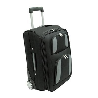 Branded Promotional TROLLEY with Double Front Pocket Bag From Concept Incentives.