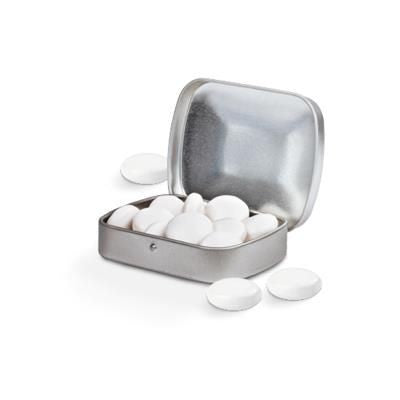 Branded Promotional HINGED BOX Chewing Gum From Concept Incentives.