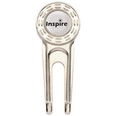 Branded Promotional KENSINGTON METAL GOLF FORK Golf Pitch Fork From Concept Incentives.