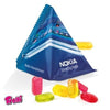 Branded Promotional JELLY GUMS TETRAHEDRON Sweets From Concept Incentives.