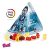 Branded Promotional FRUIT JUICE JELLY BEARS TETRAHEDRON Sweets From Concept Incentives.