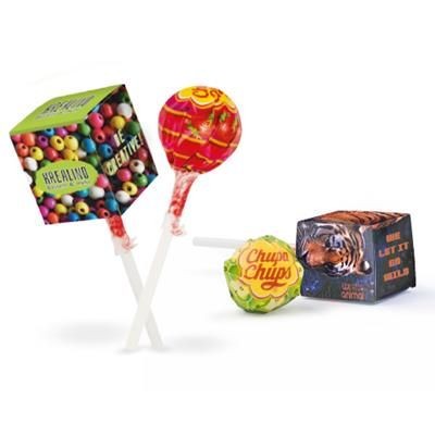 Branded Promotional LOLLY BOX Lollipop From Concept Incentives.