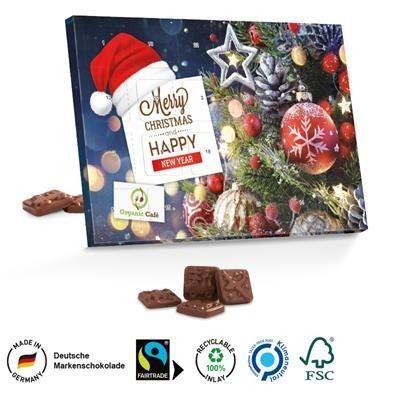 Branded Promotional CLASSIC DESK ADVENT CALENDAR Calendar From Concept Incentives.