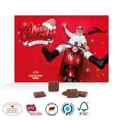 Branded Promotional DESIGN WALL ADVENT CALENDAR Calendar From Concept Incentives.