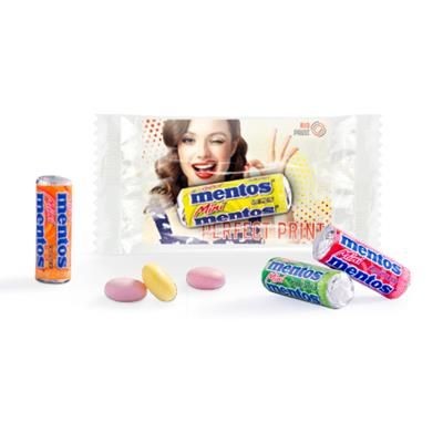 Branded Promotional ADVERTISING MEDIUM MENTOS MINI Mints From Concept Incentives.