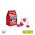 Branded Promotional STAND-UP BOX MULLED WINE HEARTS Sweets From Concept Incentives.
