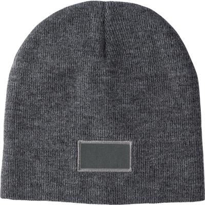 Branded Promotional ACRYLIC BEANIE in Grey Hat From Concept Incentives.