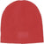 Branded Promotional ACRYLIC BEANIE in Red Hat From Concept Incentives.