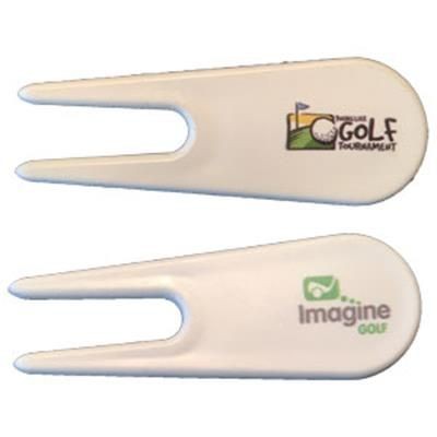 Branded Promotional DIGITAL PLASTIC GOLF FORK Golf Pitch Fork From Concept Incentives.