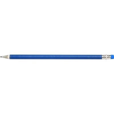 Branded Promotional ECO FRIENDLY NEWSPAPER PENCIL in Light Blue Pencil From Concept Incentives.