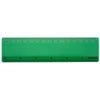 Branded Promotional BG RULER in Green Ruler From Concept Incentives.