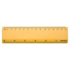 Branded Promotional BG RULER in Yellow Ruler From Concept Incentives.