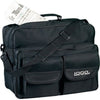 Branded Promotional FIRST CLASS FLIGHT BAG in Black Bag From Concept Incentives.