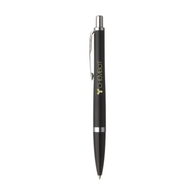 Branded Promotional PARKER URBAN NEW STYLE PEN in Black & Silver Pen From Concept Incentives.