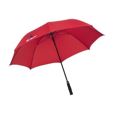 Branded Promotional COLORADO EXTRA LARGE UMBRELLA in Red Umbrella From Concept Incentives.