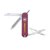 Branded Promotional VICTORINOX CLASSIC SD KNIFE in Transparent Red Knife From Concept Incentives.