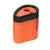 Branded Promotional NEON FLUORESCENT 2 HOLE SHARPENER in Solid Orange Pencil Sharpener From Concept Incentives.