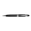 Branded Promotional ETERNITY METAL TWIST ACTION BALL PEN in Black Pen From Concept Incentives.