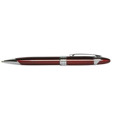 Branded Promotional ETERNITY METAL TWIST ACTION BALL PEN in Red Pen From Concept Incentives.