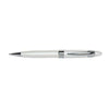 Branded Promotional ETERNITY METAL TWIST ACTION BALL PEN in White Pen From Concept Incentives.