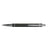 Branded Promotional INFINITY PUSH BUTTON METAL BALL PEN in Black Pen From Concept Incentives.