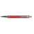 Branded Promotional INFINITY PUSH BUTTON METAL BALL PEN in Red Pen From Concept Incentives.