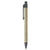 Branded Promotional ECORETRACT CARDBOARD CARD PUSH BUTTON BALL PEN in Natural with Black Fittings Pen From Concept Incentives.