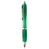 Branded Promotional IMAGE RETRACTABLE PLASTIC BALL PEN in Green Pen From Concept Incentives.