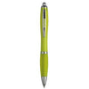 Branded Promotional IMAGE RETRACTABLE PLASTIC BALL PEN in Yellow Pen From Concept Incentives.