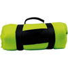 Branded Promotional NASHVILLE BIG FLEECE PICNIC BLANKET in Lime Green Blanket From Concept Incentives.