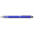 Branded Promotional STYLUS PEN TWIST ACTION METAL BALL PEN in Blue Pen From Concept Incentives.