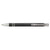 Branded Promotional RETRO PUSH BUTTON ACTION METAL BALL PEN in Black Pen From Concept Incentives.