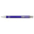 Branded Promotional RETRO PUSH BUTTON ACTION METAL BALL PEN in Blue Pen From Concept Incentives.