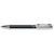 Branded Promotional MONARCH PUSH BUTTON ACTION METAL BALL PEN in Black Pen From Concept Incentives.