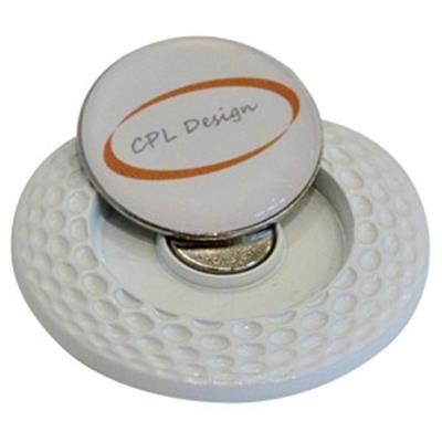 Branded Promotional FAIRWAY GOLF MARKER HOLDER Golf Marker From Concept Incentives.