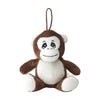 Branded Promotional ANIMAL FRIEND MONKEY CUDDLE in Brown Soft Toy From Concept Incentives.