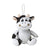 Branded Promotional ANIMAL FRIEND COW CUDDLE in Black & White Soft Toy From Concept Incentives.