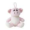 Branded Promotional ANIMAL FRIEND PIGGY CUDDLE in Pink Soft Toy From Concept Incentives.