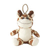 Branded Promotional ANIMAL FRIEND GIRAFFE CUDDLE in Brown Soft Toy From Concept Incentives.