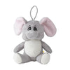 Branded Promotional ANIMAL FRIEND ELEPHANT CUDDLE in Grey Soft Toy From Concept Incentives.