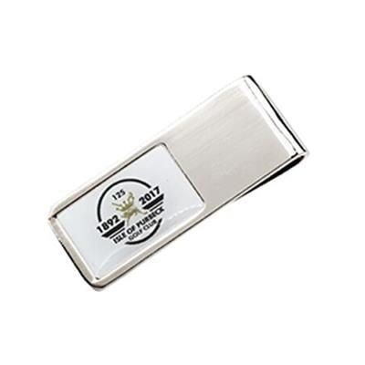 Branded Promotional MONEY CLIP GIFT BOX Golf Marker From Concept Incentives.