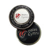 Branded Promotional CUSTOM ENAMEL POKER CHIP Golf Marker From Concept Incentives.