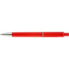 Branded Promotional SKATER NEON FLUORESCENT RETRACTABLE PLASTIC BALL PEN in Red Pen From Concept Incentives.