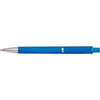 Branded Promotional SKATER NEON FLUORESCENT RETRACTABLE PLASTIC BALL PEN in Blue Pen From Concept Incentives.