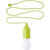 Branded Promotional PLASTIC PULL LAMP in Pale Green Lamp From Concept Incentives.