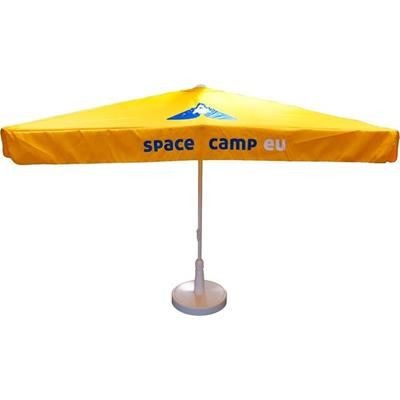 Branded Promotional 3M SQUARE PARASOL Parasol Umbrella From Concept Incentives.