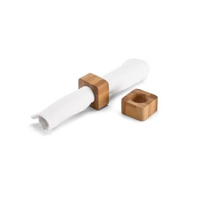 Branded Promotional SET OF 2 NAPKIN RINGS Napkin Ring From Concept Incentives.