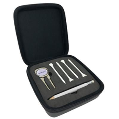 Branded Promotional EXECUTIVE GIFT PACK CASE 4 Golf Gift Set From Concept Incentives.