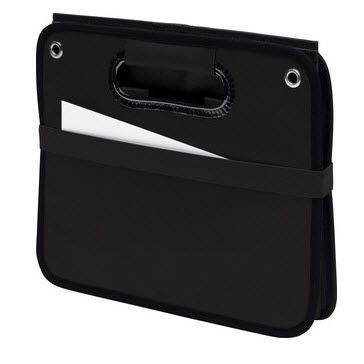 Branded Promotional TRUNK ORGANIZER BAG in Black Car Boot Tidy From Concept Incentives.
