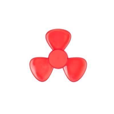 Branded Promotional PETAL SPINNER in Red Fidget Spinner From Concept Incentives.